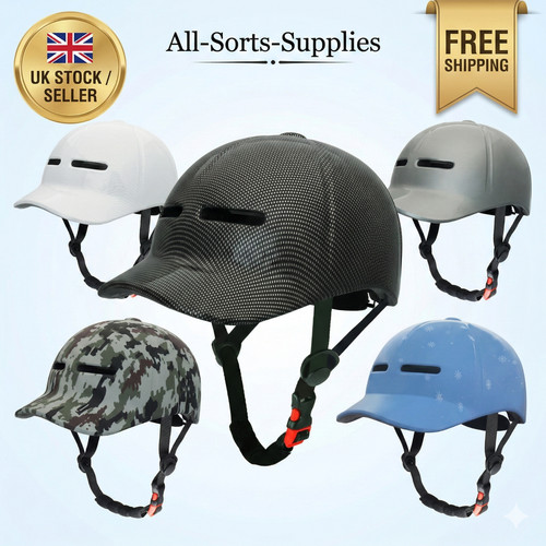 Baseball cap style - bike, helmet