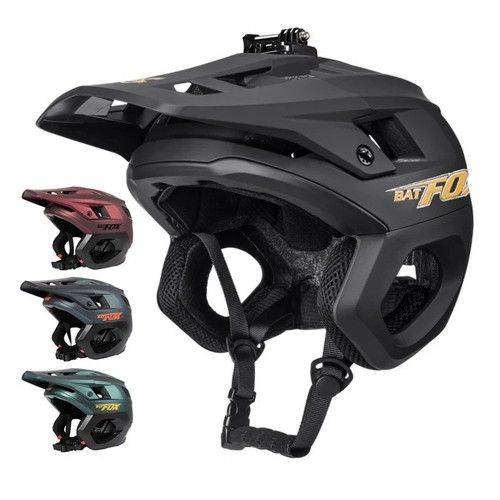 Batfox mtb half - half, helmet