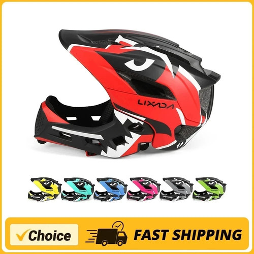 Kids detachable full face bike - kids,