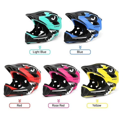Kids full face bike - face, helmet