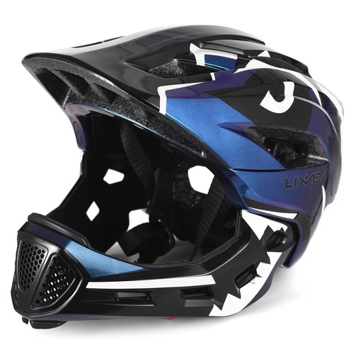 Kids detachable full face - detachable, bike