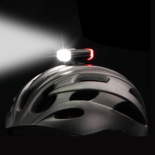 Bike helmet light - helmet, bicycle