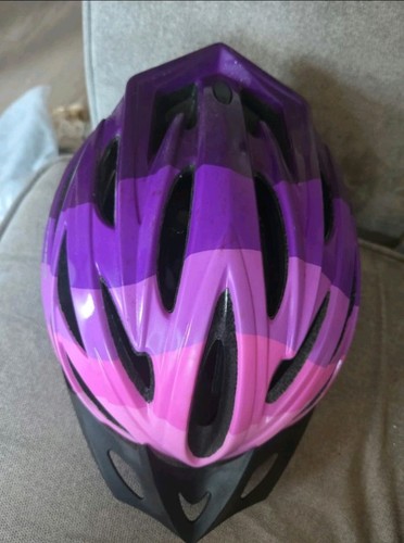 Adults purple and pink bike - and,